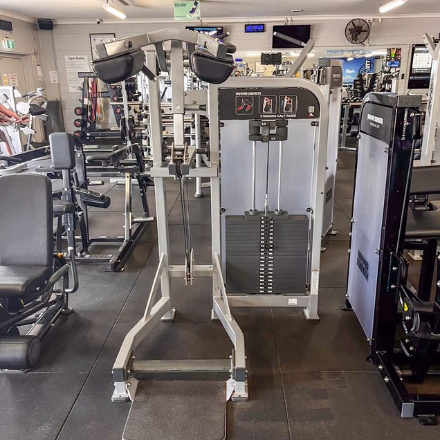 Standing Calf Raise - targets Calves